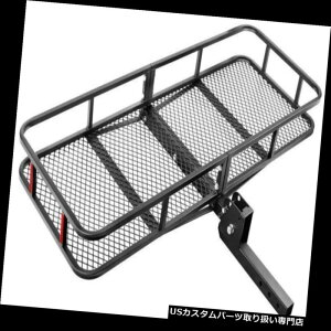J[S [t LA qb`}EgݕoXPbg܂肽݉ݕLAוoXPbg60 "L x 24" W x 6 "H Hitch Mount Cargo Basket Folding Cargo Carrier Luggage Basket 60"L x 24"W x 6" H