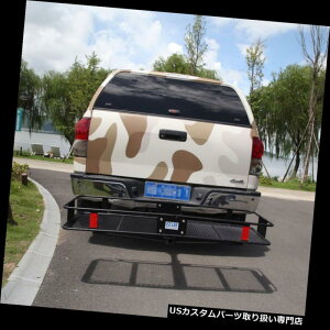 J[S [t LA 60 "×20"܂肽݉ݕוLAoXPbgbNgbNSUV 2 "V[o[qb` 60"x 20" Folding Cargo Luggage Carrier Basket Rack Truck SUV 2" Receiver Hitch