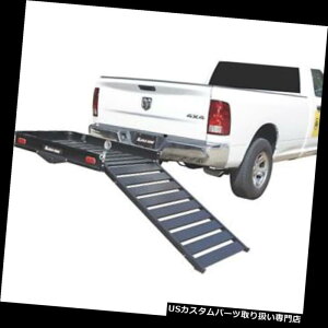 J[S [t LA v - 500Lbe - 60inL x 30inW x 4inH̒A~ݕLA Ultra-Tow Aluminum Cargo Carrier with Ramp- 500Lb Capacity- 60inL x 30inW x 4inH