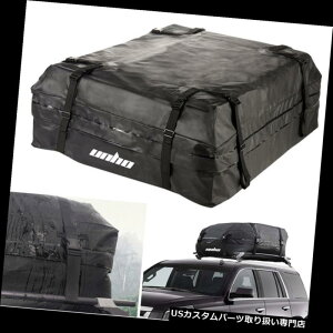 J[S [t LA jo[ThݕLAobOP[XV[gxgX^CXgbv Universal Waterproof Rooftop Cargo Carrier Bag Case Strong Seatbelt-Style Straps