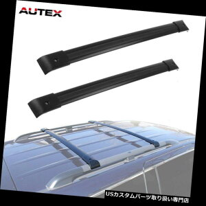 J[S [t LA 05-2010Nz_IfbZCA~ݕLANXo[̂߂̍[tbN Black Roof Rack for 05-2010 Honda Odyssey Aluminum Alloy Cargo Carrier Crossbar