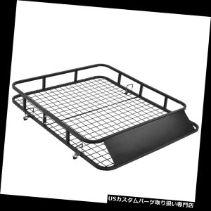 J[S [t LA 48 "×40"jo[T[tbNoXPbgJ[gbvוLAݕz_[s 48"x 40" Universal Roof Rack Basket Car Top Luggage Carrier Cargo Holder Travel