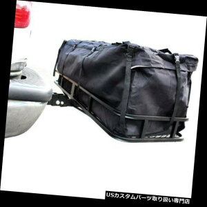 J[S [t LA EZ-CC6016qb`}Eg܂肽ݎݕ^DAhobOubN EZ-CC6016 Hitch Mounted Folding Cargo Carrier with Waterproof Bag Black