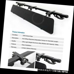 J[S [t LA SRXp[tgbvAWX^u}Eg48C`NXo[J[SbN+EBhtFAO Roof Top Adjustable Mount 48" Crossbar Cargo Rack +Wind Fairing For SRX