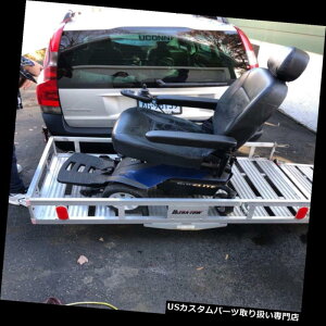 J[S [t LA Ultra-Tow Aluminium Foldin ghbv_Evtݕ^D Ultra-Tow AluminumFolding Cargo Carrier with drop-down ramp