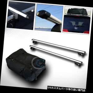 J[S [t LA 50 "Vo[I[oAWX^u[tbNNXo[+EH[^[v[t FJ[SLAobOC2 50" SILVER OVAL ADJUSTABLE ROOF RACK CROSS BARS+WATERPROOF CARGO CARRIER BAG C