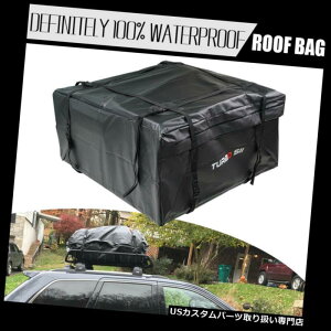 �J�[�S ���[�t �L�����A �u���b�N�J�[�S���[�t�g�b�v�L�����A�o�b�O���b�N15�������[�ו����sUS 02 Black Cargo Roof Top Carrier Bag Rack 15 Cubic Storage Luggage Travel US 02