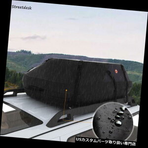 J[S [t LA Ԃ̃[tbNݕLASUVogbvוobO[sh Car Roof Rack Cargo Carrier SUV Van Top Luggage Bag Storage Travel Waterproof