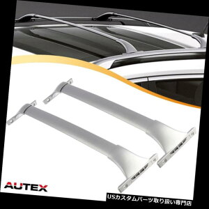 �J�[�S ���[�t �L�����A 2014-18���Y���[�OAUTEX�g�b�v���[�t���b�N�N���X�o�[�J�[�S�L�����AOE�X�^�C�� For 2014-18 Nissan Rogue AUTEX Top Roof Rack Cross Bars Cargo Carrier OE Style