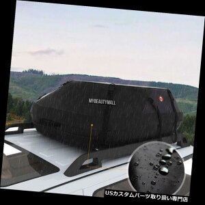 J[S [t LA 14FTݕ{bNXԂ̉̏̃LAsו[וSUVW[v 14FT Cargo Box Car Roof Top Carrier Travel Luggage Storage Baggage SUV Jeep
