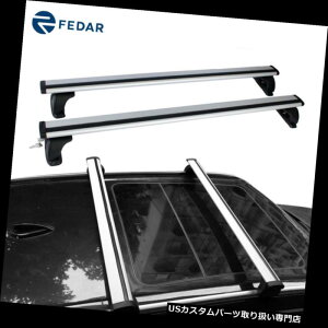 J[S [t LA Fedarjo[T[tbNNXo[J[SLAw /h~bNVXe47 '' Fedar Universal Roof Rack Cross Bar Cargo Carrier w/ Anti-theft Lock System 47''