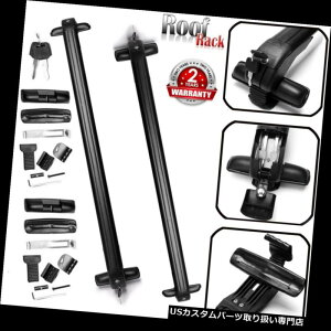 J[S [t LA ՓIȉ̒Ȉ\_ו̉ݕ^D4DR 5DRԂ̂߂w / lock Universal Roof Rack Cross Bars Luggage Cargo Carrier w/ Lock For 4DR 5DR Cars
