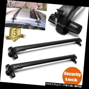 J[S [t LA 45̃hAԂ̂߂̉ݕ^Ǝ҂̒Ȉ\o[Ԃ̉̏̉ו̃LA Cargo Carrier Rack Cross Bars Car Roof Top Luggage Carrier For 4 or 5 Door Cars
