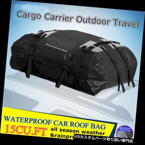 カーゴ ルーフ キャリア ユニバーサルカーカーゴ防水ルーフトップラックキャリアバッグ収納荷物旅行 Universal Car Cargo Waterproof Roof Top Rack Carrier Bag Storage Luggage Travel