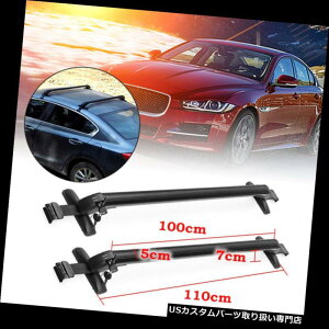 J[S [t LA 2{jo[TJ[gbvݕו[tbNNXo[LA\t[ 2X Universal Car Top Cargo Luggage Roof Rack Cross Bar Carrier Adjustable Frame