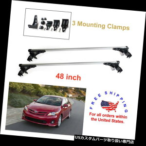 J[S [t LA g^J[2003-2011N̂߂̐VԂ̉̉ݕו̃LȀ\_I New Car Roof Cargo Luggag Carrier Cross Bar Rack For Toyota Corolla 2003-2011