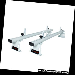 J[S [t LA 2̃NXo[72 "A~jELẢݕȍ̃[tbNpIȒq̒I 2 Cross Bar 72'' Aluminum Carrier Cargo Van Top Roof Racks Utility Ladder Racks