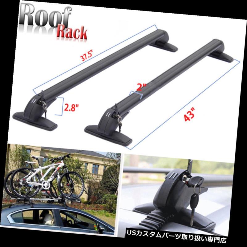 Fits For 2011-2018 Toyota Sienna Roof Rack Cross Bar OE Style Smooth Storage