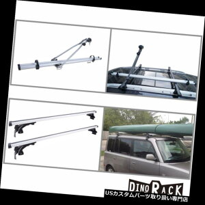J[S [t LA 48 "߉\ȃEBhEt[M }Eg[tbNNXo[+]ԒLA 48" Adjustable Window-Frame-Mount Roof Rack Cross Bars+Bicycle Upright Carrier