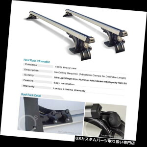 �J�[�S ���[�t �L�����A �����Z�f�X�E�x���c���Y�̂��߂̃A���~�j�E���\���o�[�̗��̉����̏�̒I�̉ݕ��^���D Aluminum Cross Bars Naked Roof Top Rack Cargo Carrier For Mercedes-Benz Nissan