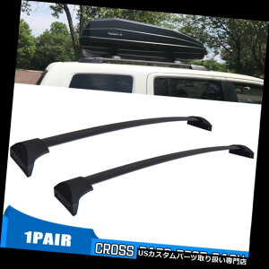 J[S [t LA 16-18z_pCbgt@Ng[X^CA~gbv[tbNNXo[ubNɃtBbg Fits 16-18 Honda Pilot Factory Style Aluminum Top Roof Rack Cross Bar Black