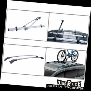 J[S [t LA tBbg11-14IfbZCubNA~[tbNNXo[+O[]ԃAbvCgLA Fit 11-14 Odyssey Blk Aluminum Roof Rack Cross Bars+Grey Bicycle Upright Carrier
