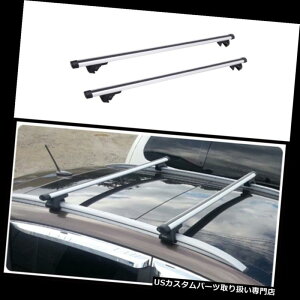 �J�[�S ���[�t �L�����A ���߉\��48 "���ՓI��OE�l��SUV�Ԃ̉����̏�̏\���_�I�̉ݕ��^���D Adjustable 48" Universal OE Style SUV Car Roof Top Cross Bars Rack Cargo Carrier