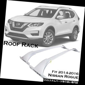カーゴ ルーフ キャリア 2014-2018日産ローグOEスタイルルーフラッククロスバー荷物貨物キャリア For 2014-2018 Nissan Rogue OE Style Roof Rack Cross Bar Luggage Cargo Carrier
