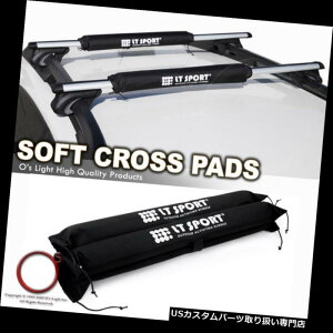 J[S [t LA +یpbĥ߂̃A~jE̒Ȉ㗷sLÃNXo[̃NXo[ Aluminum Roof Rack Top Travel Carrier Cross Bars Crossbar For + Protection Pad