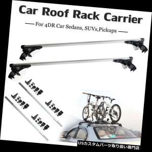 J[S [t LA [tgbvJ[SbNNXo[וLA3ރt[J[A~47C` Roof Top Cargo Rack Cross Bar Luggage Carrier 3 Kinds Frame Car Aluminum 47 Inch