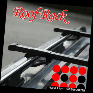 J[S [t LA jo[TtBbg[eBeB[tgbv[tbN48 "XNGANXo[וLA Universal Fit Utility Rooftop Roof Rack 48" Square Cross Bars Luggage Carrier