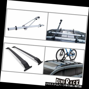 J[S [t LA tBbg11-14IfbZCubNA~[tbNNXo[+O[]ԃAbvCgLA Fit 11-14 Odyssey Blk Aluminum Roof Rack Cross Bars+Grey Bicycle Upright Carrier