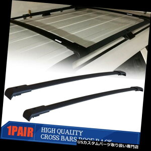 カーゴ ルーフ キャリア 03-08ホンダパイロット貨物荷物キャリアクロスバー用クロスバールーフラックトップ Crossbar Roof Rack Top for 03-08 Honda Pilot Cargo Luggage Carrier Cross Bars