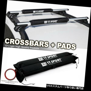 J[S [t LA 99-10 PONTIAC MONTANA VIBEA~[tgbvbNNXo[LA+pbhR{ 99-10 PONTIAC MONTANA VIBE Aluminum Roof Top Rack Cross Bars Carrier + Pad Combo