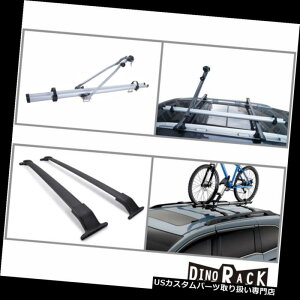 J[S [t LA tBbg11-14IfbZCubNA~[tbNNXo[+O[]ԃAbvCgLA Fit 11-14 Odyssey Blk Aluminum Roof Rack Cross Bars+Grey Bicycle Upright Carrier