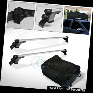 J[S [t LA 50C`XNGAEBhEt[[tbNNXo[Lbg+hJ[SobOC10 50" SQUARE WINDOW FRAME ROOF RACK CROSS BAR KIT+WATERPROOF CARGO CARRIER BAG C10
