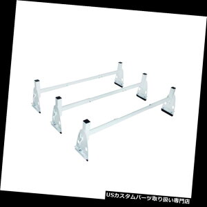 J[S [t LA ՓIȉ̑䎆̒q̒I3_750LbpIȉݕ^D̃@bN Universal Roof Mount Ladder Racks 3 Bar 750Lb Utility Cargo Carrier Van Racks