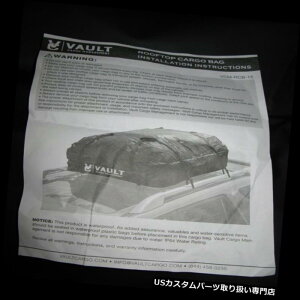 �J�[�S ���[�t �L�����A ���[�t���b�N�J�[�S�L�����A���[���[�t�o�b�Oby Vault Cargo�J�[�o�b�O�̏�� Roof Rack Cargo Carrier Storage Roof Bag by Vault Cargo On top of Car Bag �y���s�A���i�z