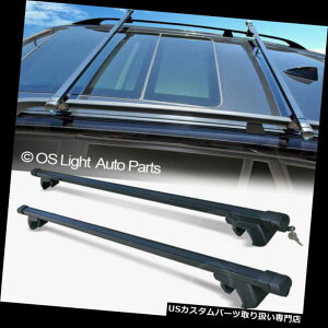J[S [t LA AL/v}X / Oldsmobile / Vo lvo[tgbvݕוbNNXo[L[ Fit Acura/Plymouth/Oldsmobile/Volvo Roof Top Cargo Luggage Rack Cross Bars Keys