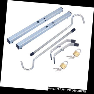 カーゴ ルーフ キャリア 車用バンSUVルーフラッククロスバー貨物荷物キャリア+ 2盗難防止南京錠US Car Van SUV Roof Rack Cross Bars Cargo Luggage Carrier +2 Anti-theft Padlocks US