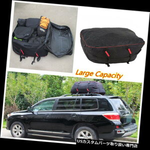 カーゴ ルーフ キャリア 車のバンSUVルーフトップカーゴラック防水荷物トラベルバッグキャリアラック新 Car Van SUV Roof Top Cargo Rack Waterproof Luggage Travel Bag Carrier Rack New