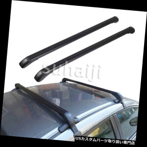 J[S [t LA 100Z`jo[TA~Ԃ̃gbv[tNXo[וݕLAbNAdjus 100CM Universal Aluminum Car Top Roof Cross Bar Luggage Cargo Carrier Rack Adjus