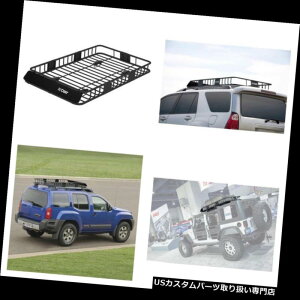 �J�[�S ���[�t �L�����A ���j�o�[�T���ݕ��L�����A���b�N�g��SUV���[�t�g�b�v�o�X�P�b�g���Q�b�W�z���_�[ Universal Cargo Carrier Rack EXTENSION SUV Roof Top Basket Luggage Holder �y���s�A���i�z
