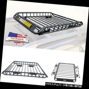 �J�[�S ���[�t �L�����A �ݕ��L�����A���[�t���b�N�o�X�P�b�g�g���b�N�ԗ��Ԃ̃g�b�v�ו����sSUV�z���_�[ Cargo Carrier Roof Rack Basket Truck Vehicle Car Top Luggage Travel SUV Holder