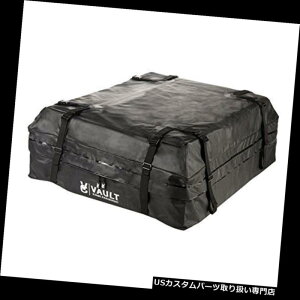 �J�[�S ���[�t �L�����A ���[�t���b�N�ݕ��L�����A���[��by Vault�H �N���X�o�[�ւ̃J�[�X�g���b�v�̏�� Roof Rack Cargo Carrier Storage Bag by Vault ? On top of Car Straps to Crossbars �y���s�A���i�z