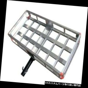 J[S [t LA Hual Aluminium Cargo Carrier Basketi500|hqb`}Egj Hual Aluminum Cargo Carrier Basket (500 lb Hitch Mount)