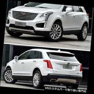 Aop[ veN^[ LfbNXT 5 2016 17pXeX|2PCStg+Aop[veN^[K[h Stainless Steel 2PCS Front+Rear Bumper Protector Guard For Cadillac XT5 2016 17