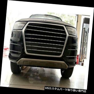 ���A�o���p�[ �v���e�N�^�[ Audi Q7 2016 2017�t�����g���A�o���p�[�{�[�h�K�[�h�X�L�b�h�v���[�g�o�[�v���e�N�^�[ For Audi Q7 2016 2017 front rear bumper board guard skid plate bar protector �y���s�A���i�z