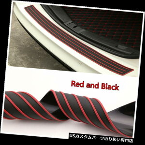 Aop[ veN^[ jo[Top[V/veN^[K[hpbhԃIt[hAgNK[hbhubN Universal Bumper Sill/Protector Guard Pad Car Offroad Rear Trunk Guard RedB