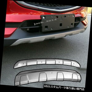Aop[ veN^[ tgAv }c_CX-5 2nd 2017 2018pAop[veN^[XLbhv[gK[htBbg Front  Rear Bumper Protector Skid Plate Guard Fit for Mazda CX-5 2nd 2017 2018